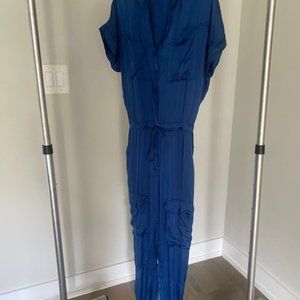 Young Fabulous & Broke - Jumpsuit - flowy silky material in a beautiful blue